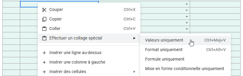 sheets compta collage faq